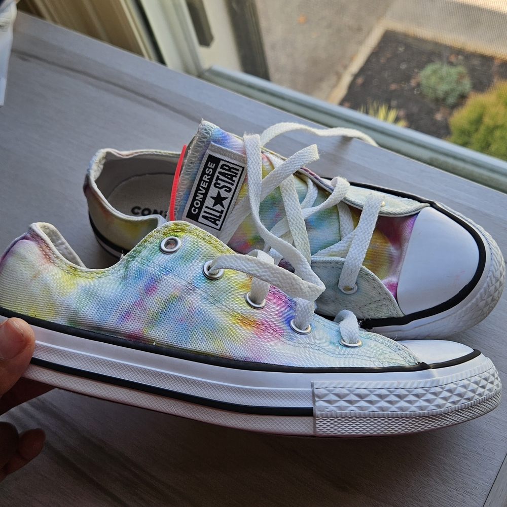 Converse Kids Tie-Dye Sneakers- Size 3